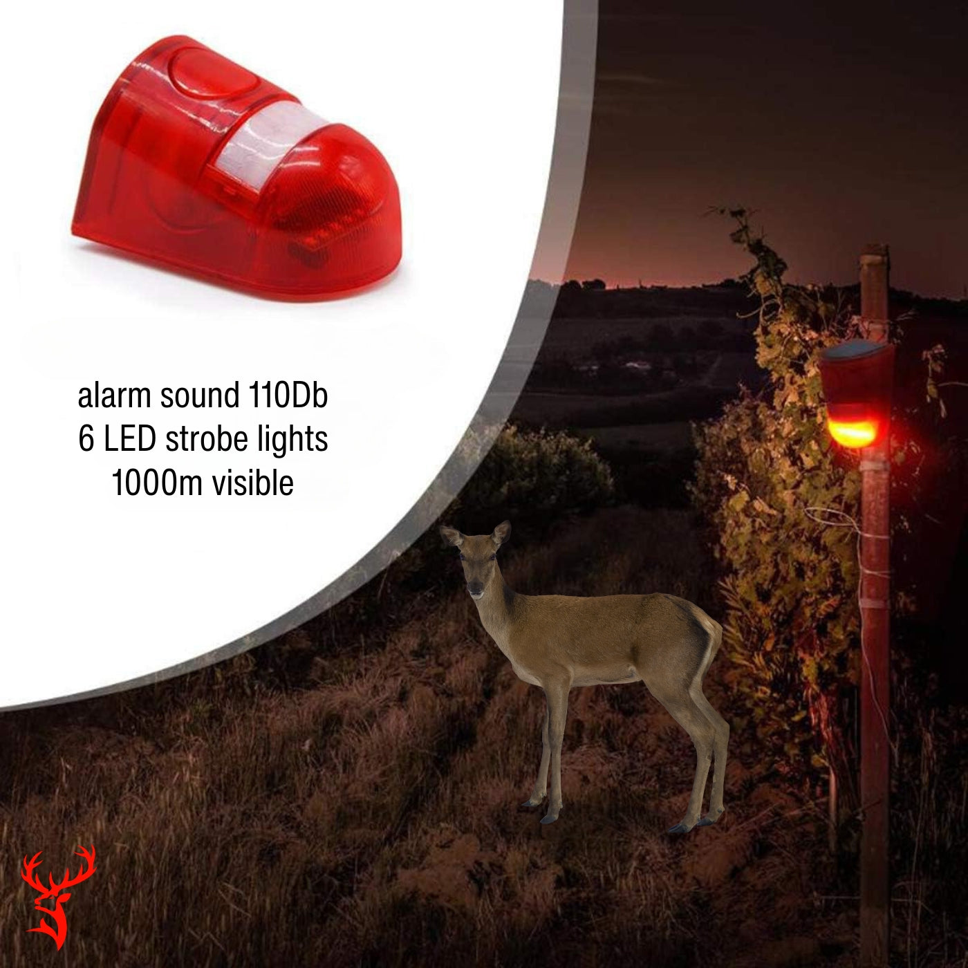 Motion-Activated Sound Alarm for Deer