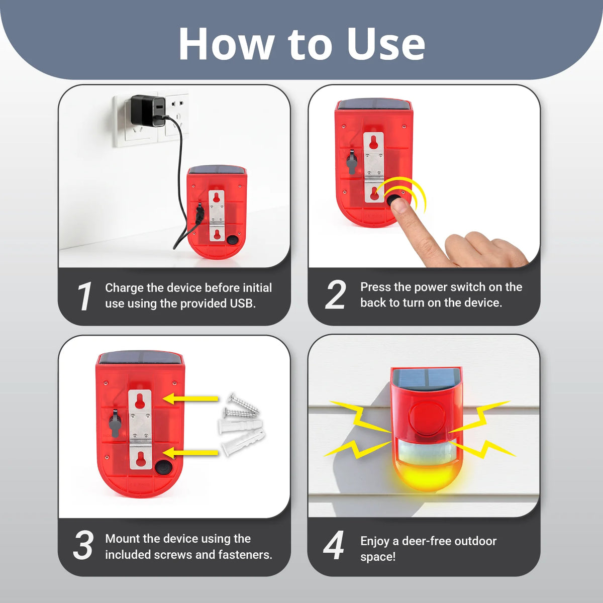 Motion-Activated Sound Alarm