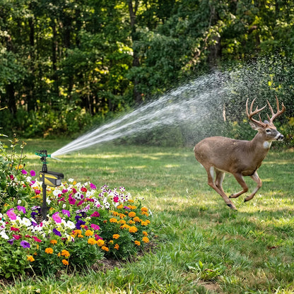 Motion-Activated Deer Sprinkler