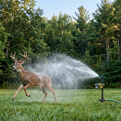 Motion-Activated Deer Sprinkler